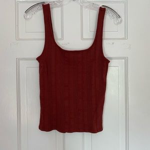 American Eagle Striped Tank Top